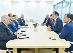  قطر :لوزير سعد بن شريده الكعبي يلتقي كبار التنفيذيين في شركات الطاقة الهندية